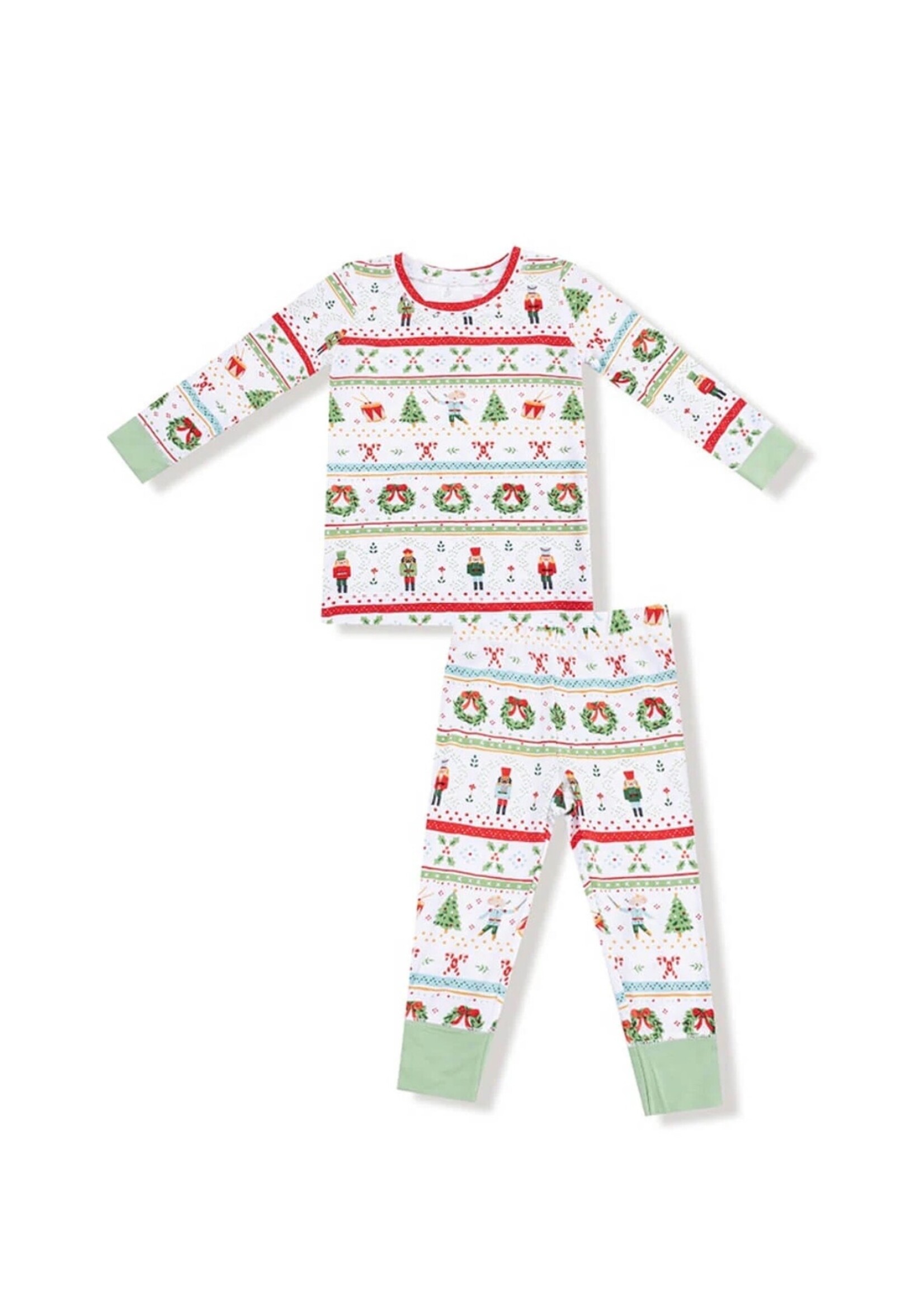 NUTCRACKER FAIR ISLE LS LOUNGEWEAR SET