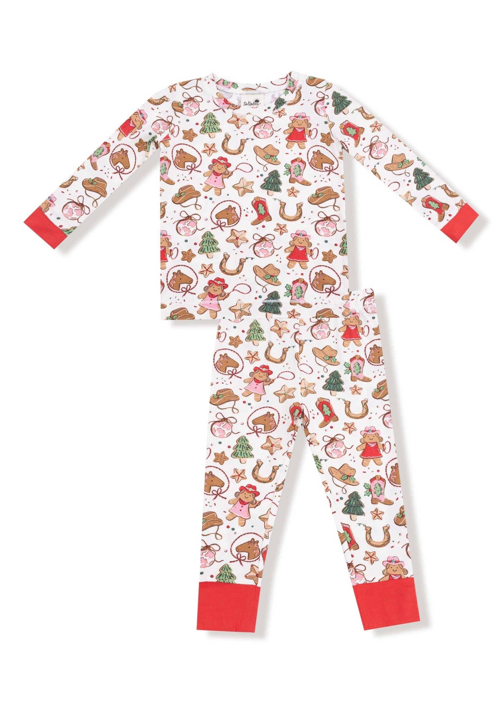 COWGIRL CHRISTMAS LS LOUNGEWEAR SET