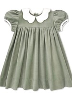 LEYLAND GREEN VELVET SPECIAL MOMENTS DRESS