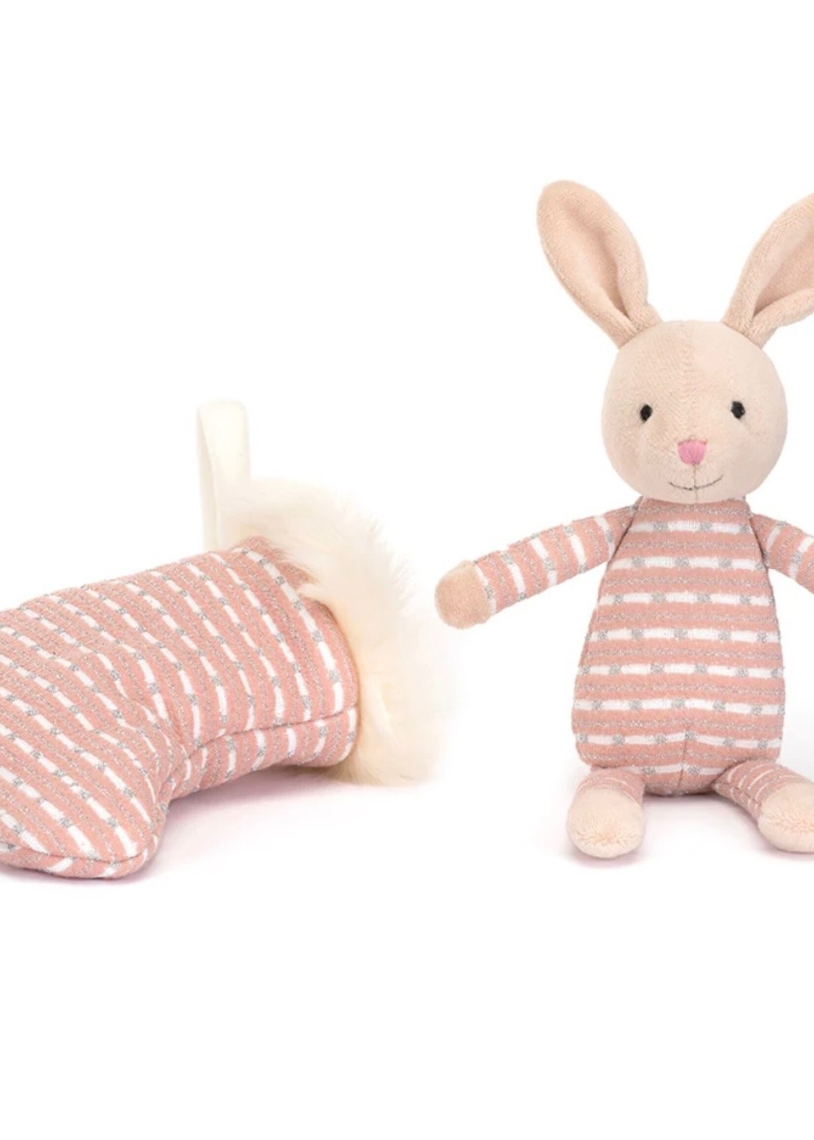 SHIMMER STOCKING BUNNY