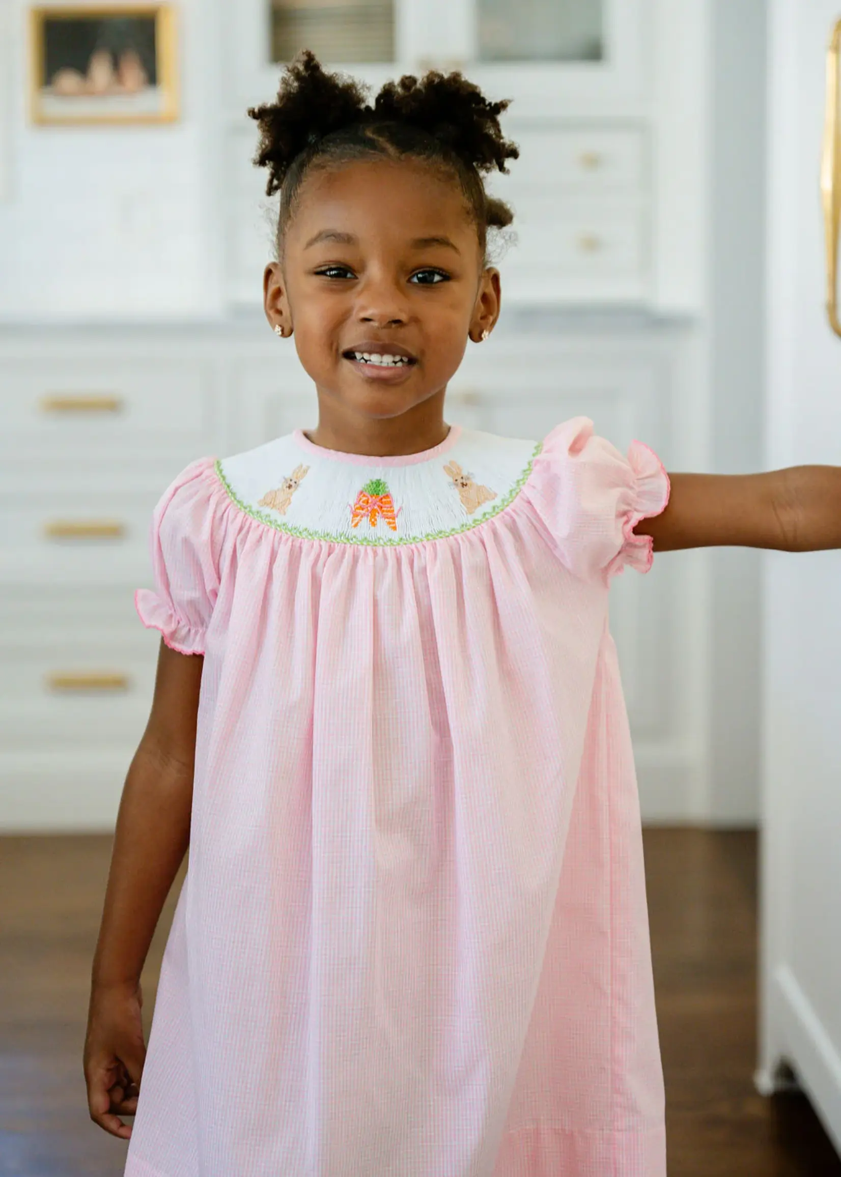 EASTER BUNNY AND CARROTS HELEN DRESS