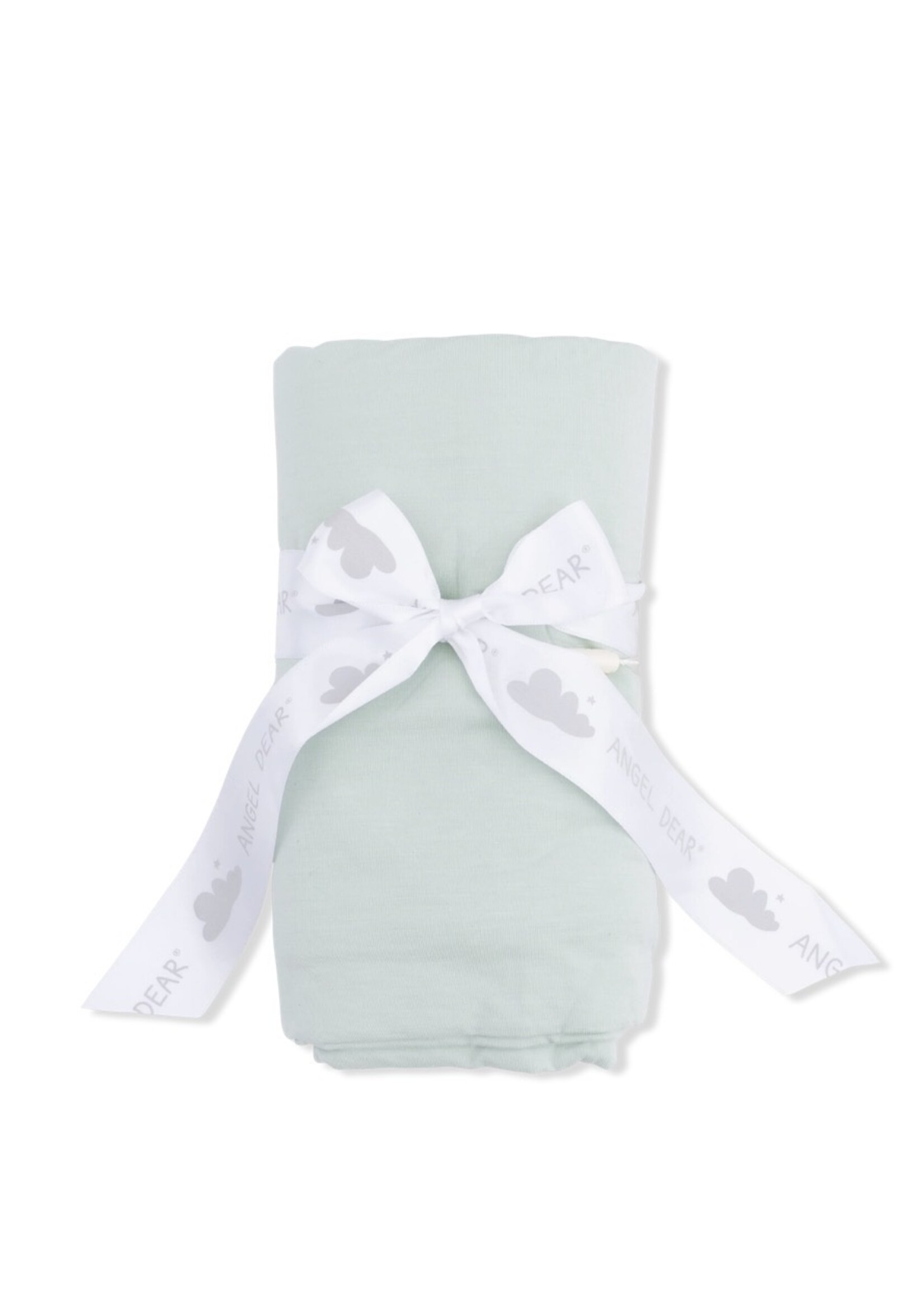 SOLID CAMEO GREEN SWADDLE BLANKET