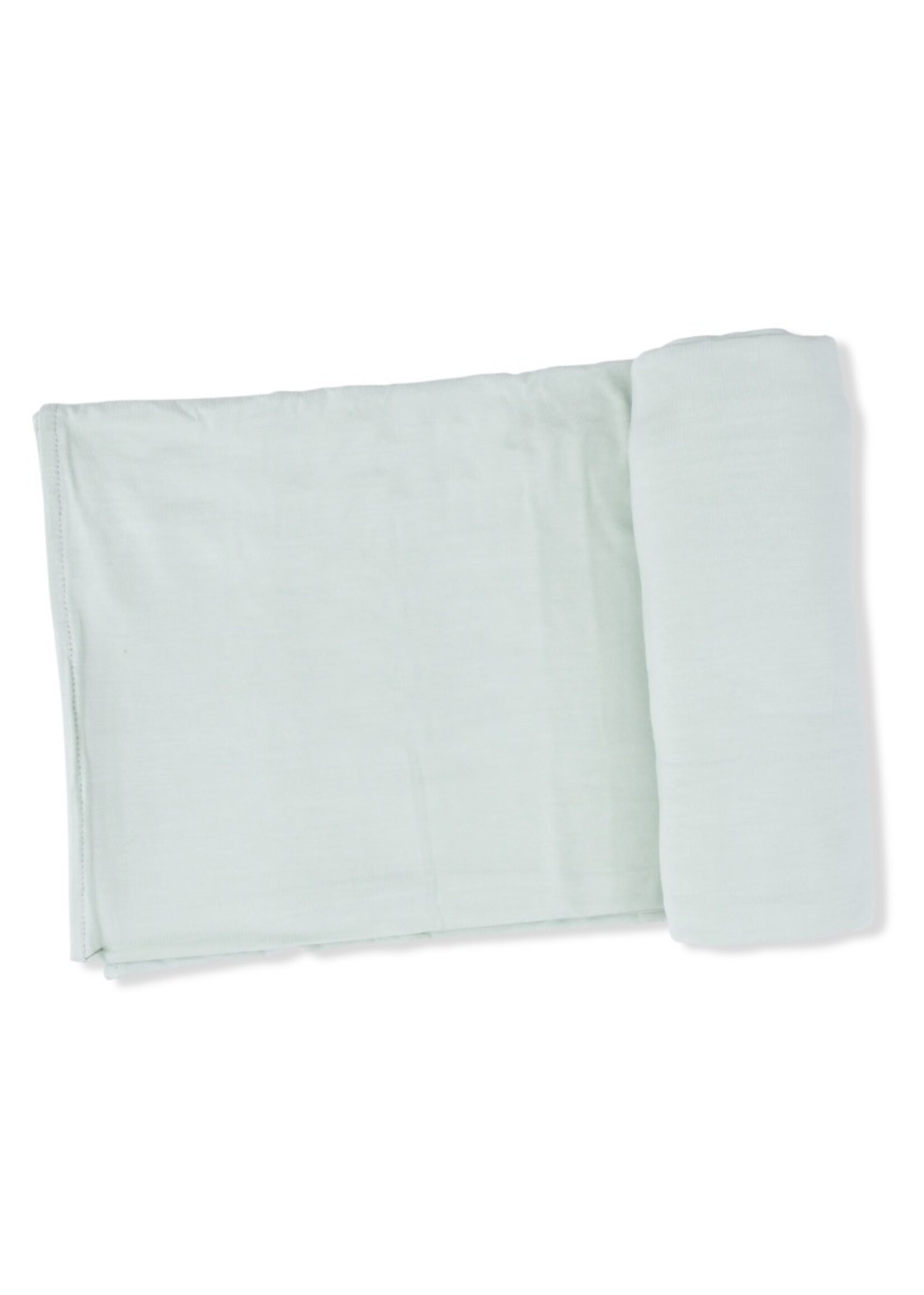 SOLID CAMEO GREEN SWADDLE BLANKET