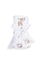 COWBOY NURSERY SWADDLE BLANKET