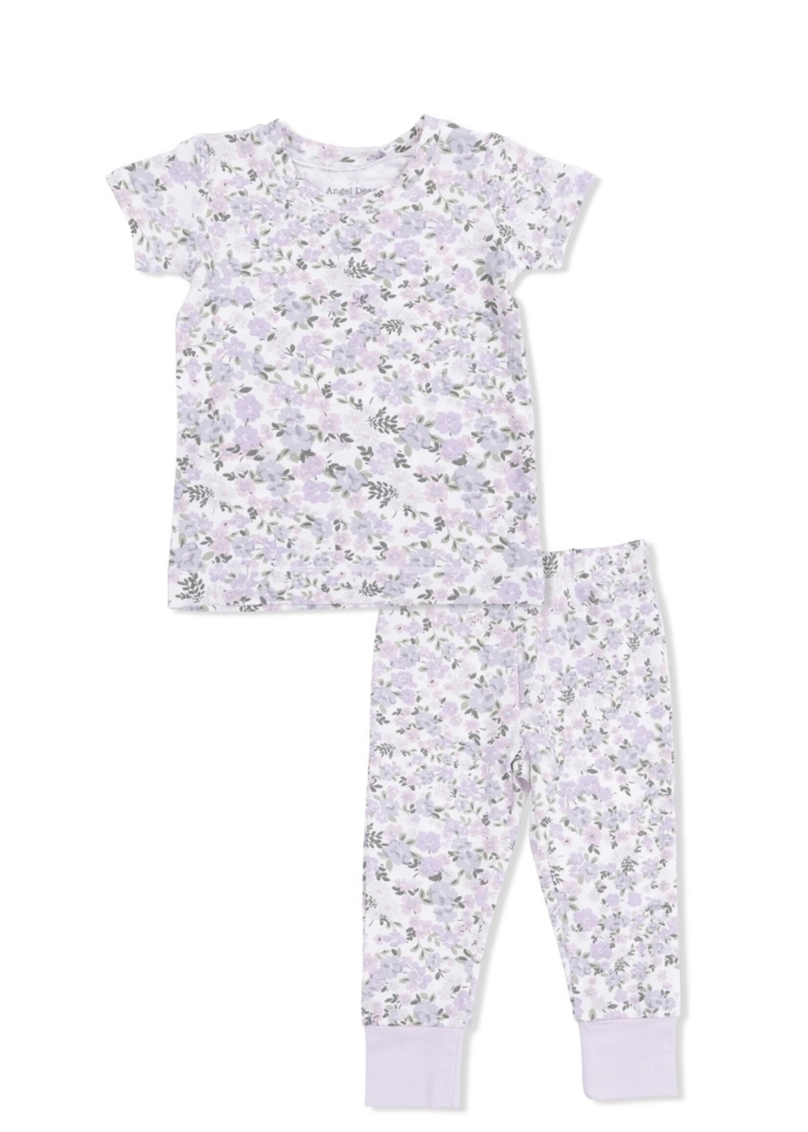 SHANNON FLORAL SHORT SLEEVE LOUNGEWEAR SET
