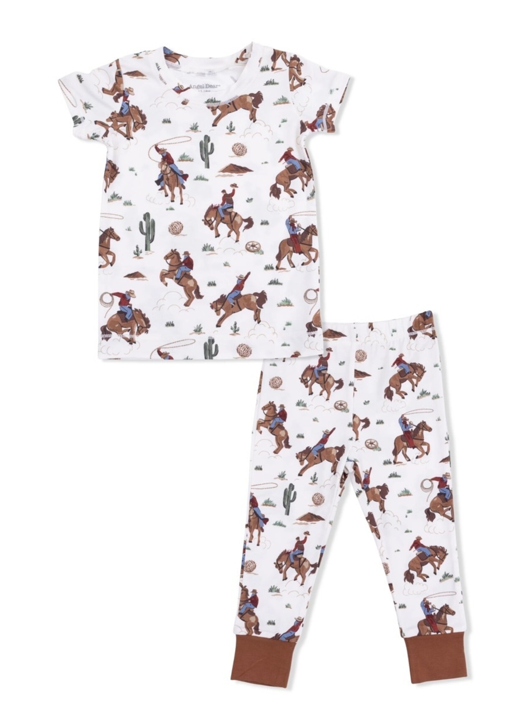 BUCKAROO WESTERN SHORT SLEEVE LOUNGEWEAR SET