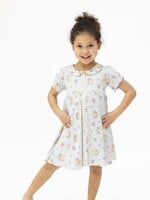 COUNTRY STITCH FLORAL BETTY DRESS PUFF SLEEVE WITH BLOOMER
