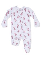 LOBSTERS 2 WAY ZIPPER FOOTIE