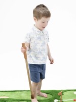 GOLF TOILE POLO WITH EVERYDAY SHORT
