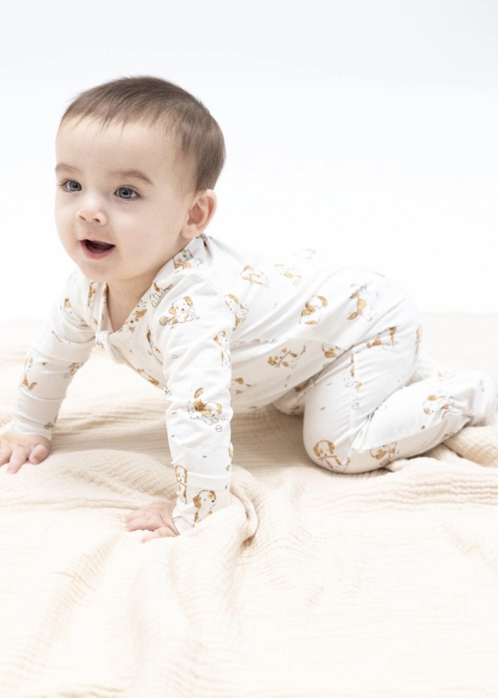 EXPLORER PUPPY 2 WAY ZIPPER FOOTIE