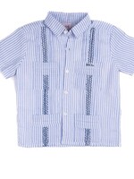 BLUE FIESTA GUAYABERA