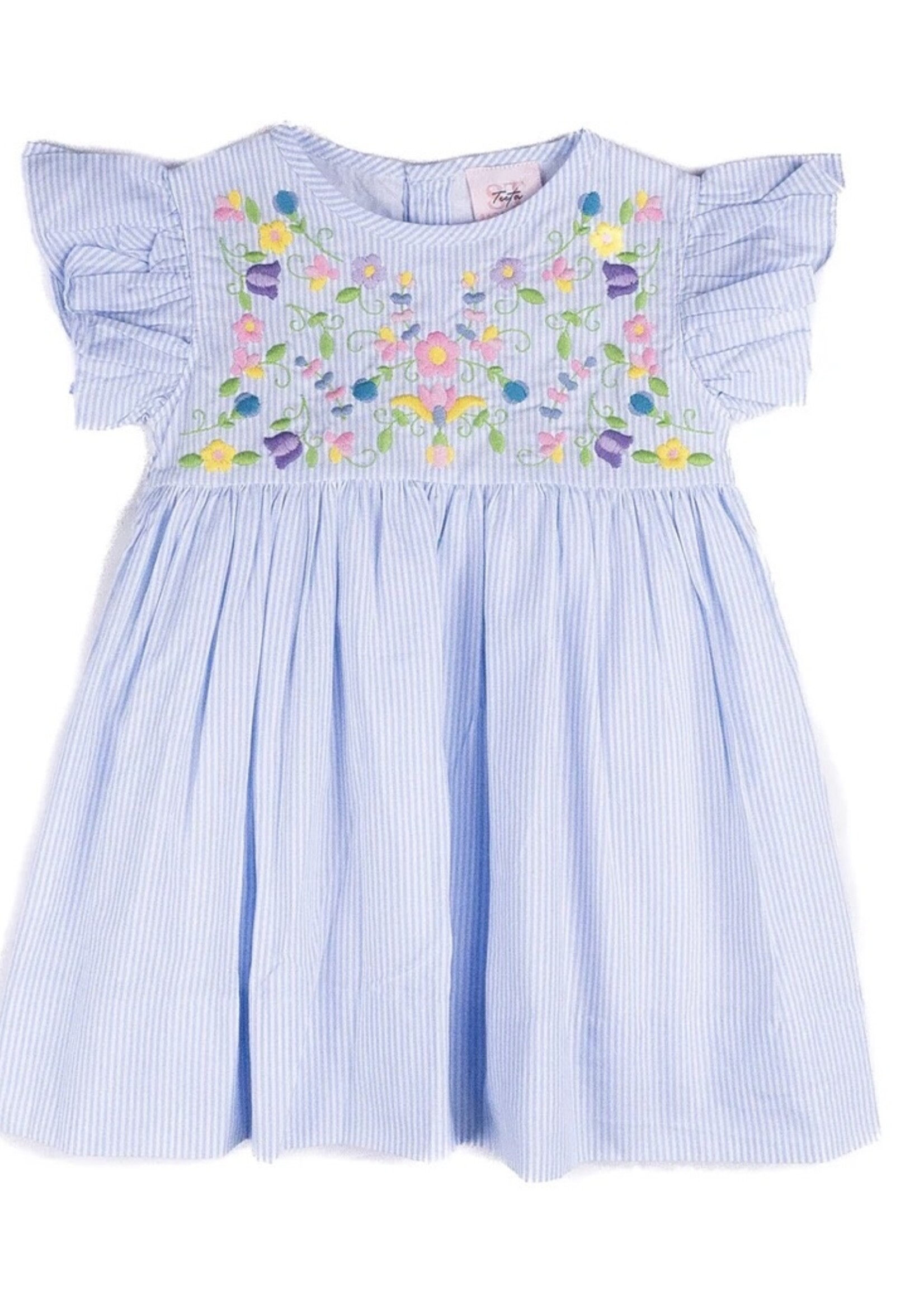 BLUE FIESTA OLE OLE DRESS