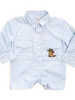 COWBOY BOOT FISHING ROMPER