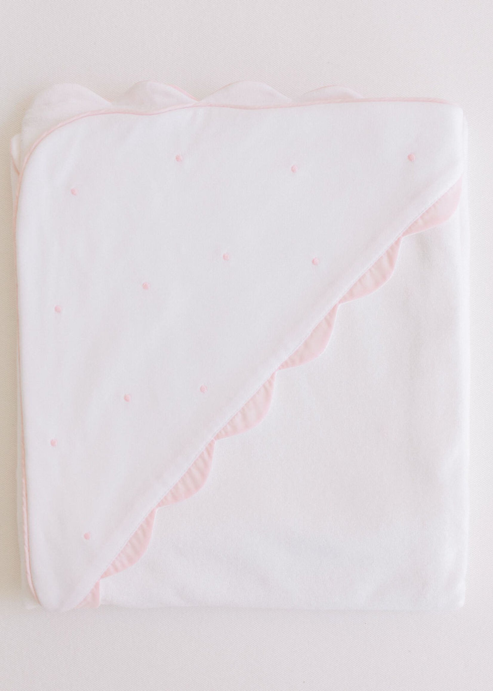 HOODED TOWEL (Blue or Pink trim)