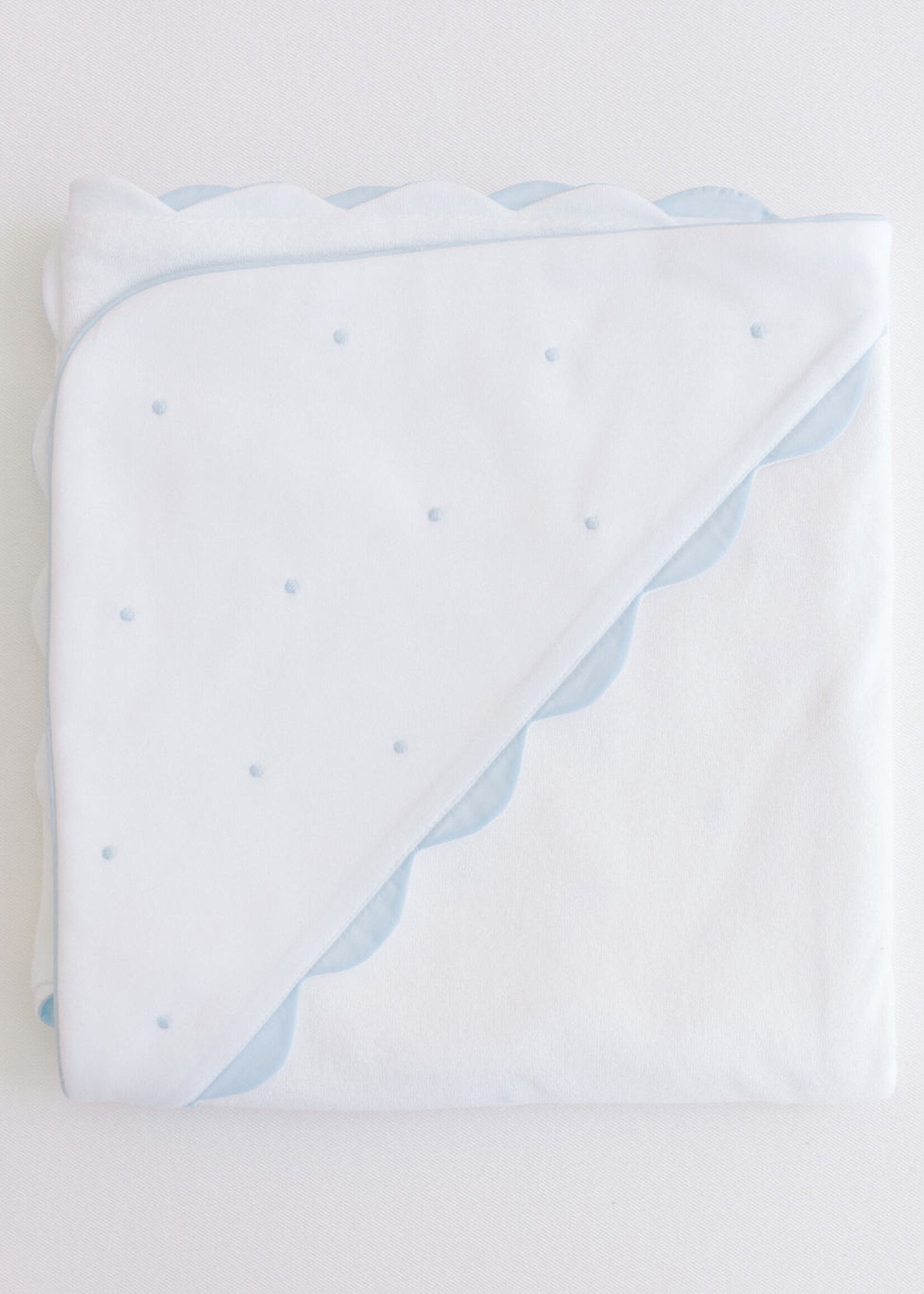 HOODED TOWEL (Blue or Pink trim)