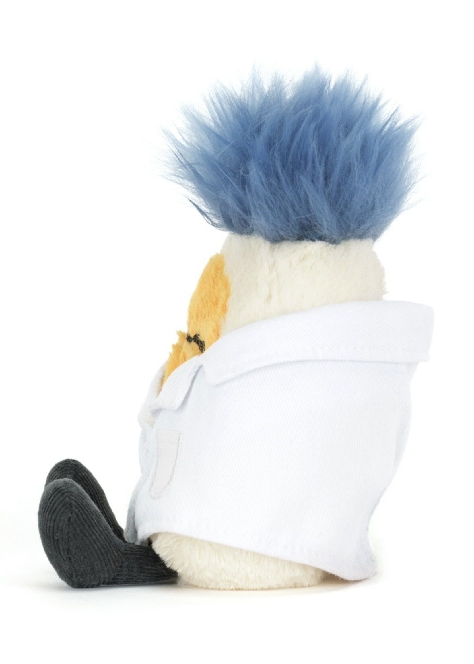 Jellycat AMUSEABLES BOILED EGG SCIENTIST OUTFIT
