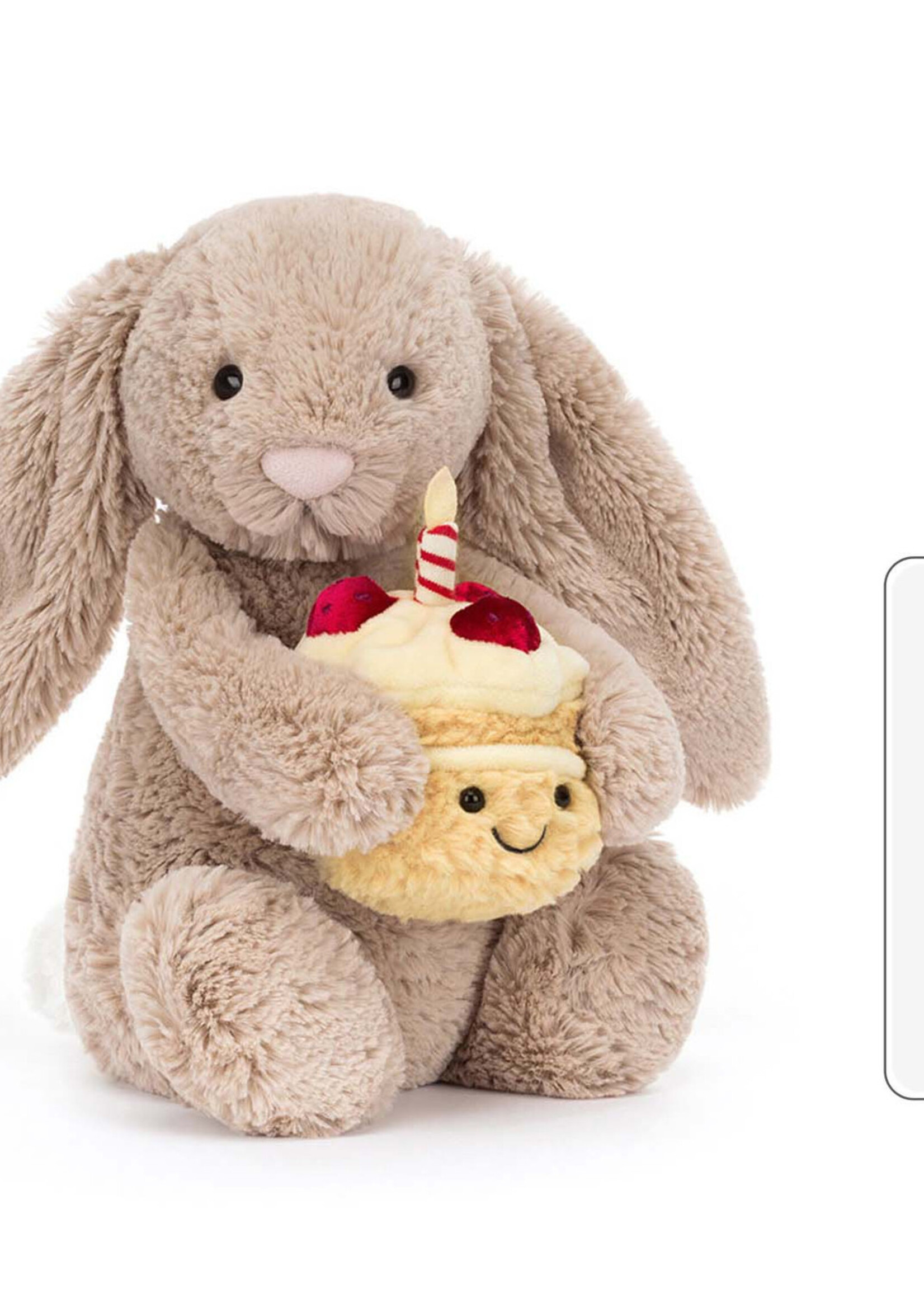 BASHFUL BEIGE BUNNY BIRTHDAY