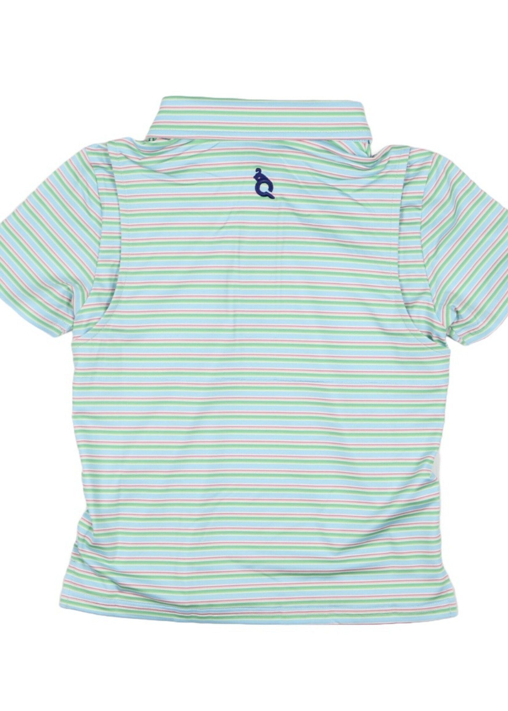 SHERBET STRIPE PERFORMANCE SHIRT