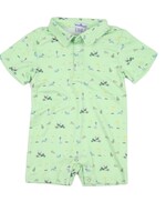 DOGWOOD PERFORMANCE POLO ROMPER