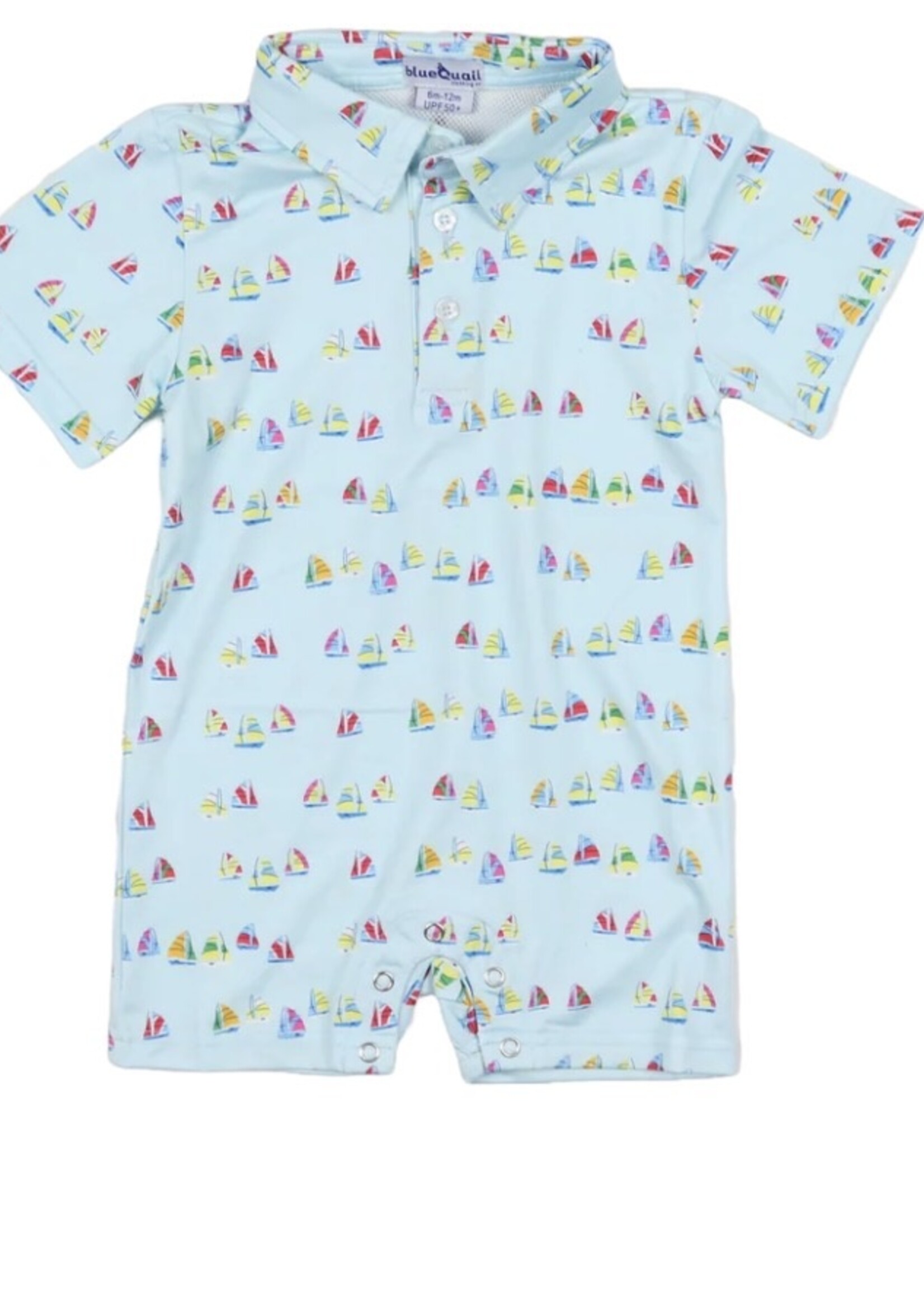 BOATRACE PERFORMANCE POLO ROMPER