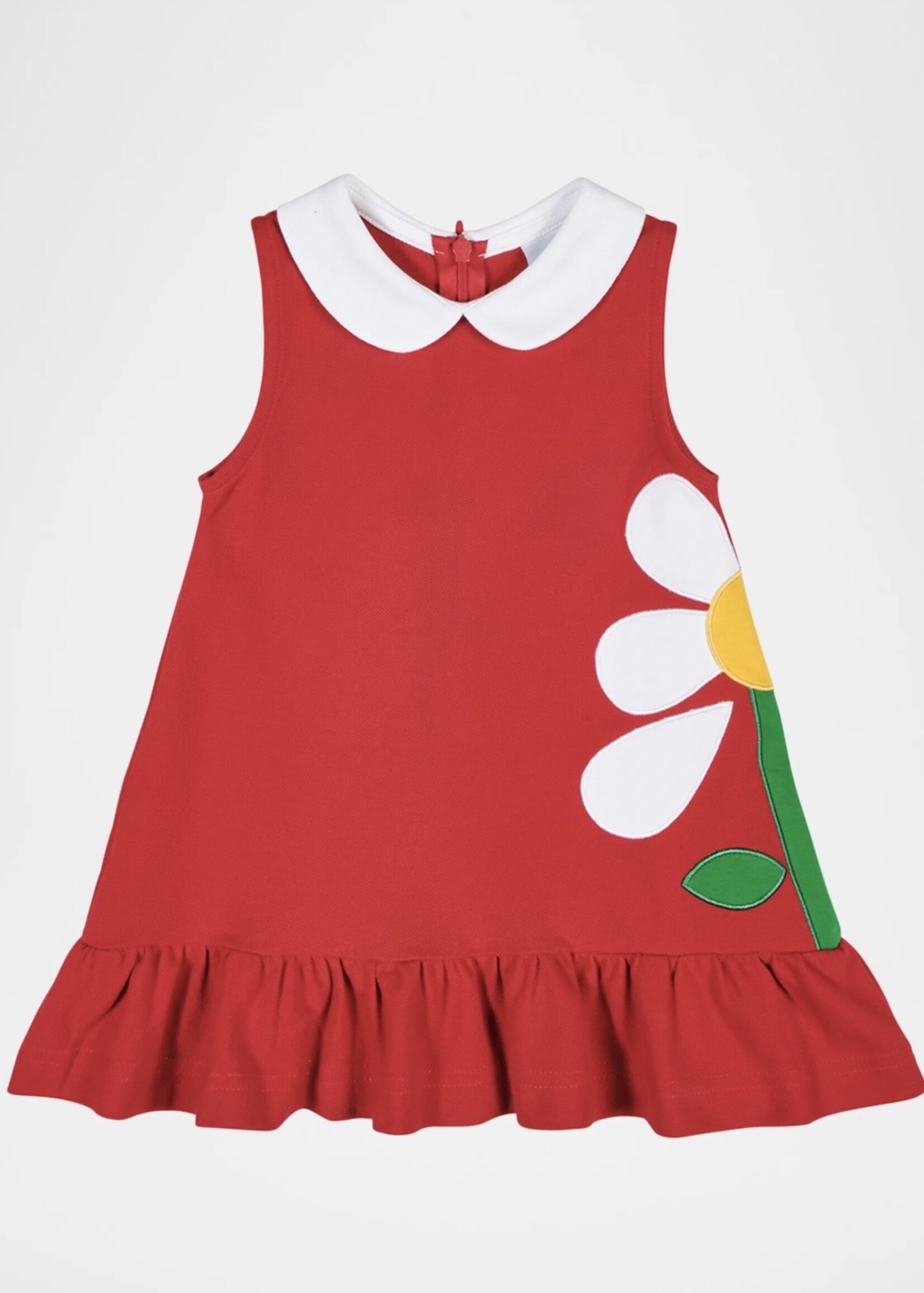 KNIT DRESS WITH FLOWERS