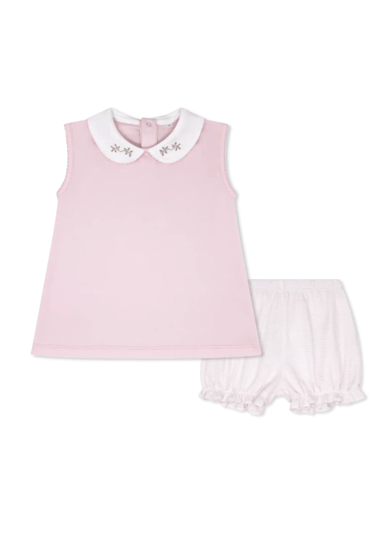 PALMER PINK PIMA BROOKLYN BLOOMER SET