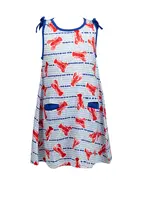 LOBSTER SLEEVELESS DRESS