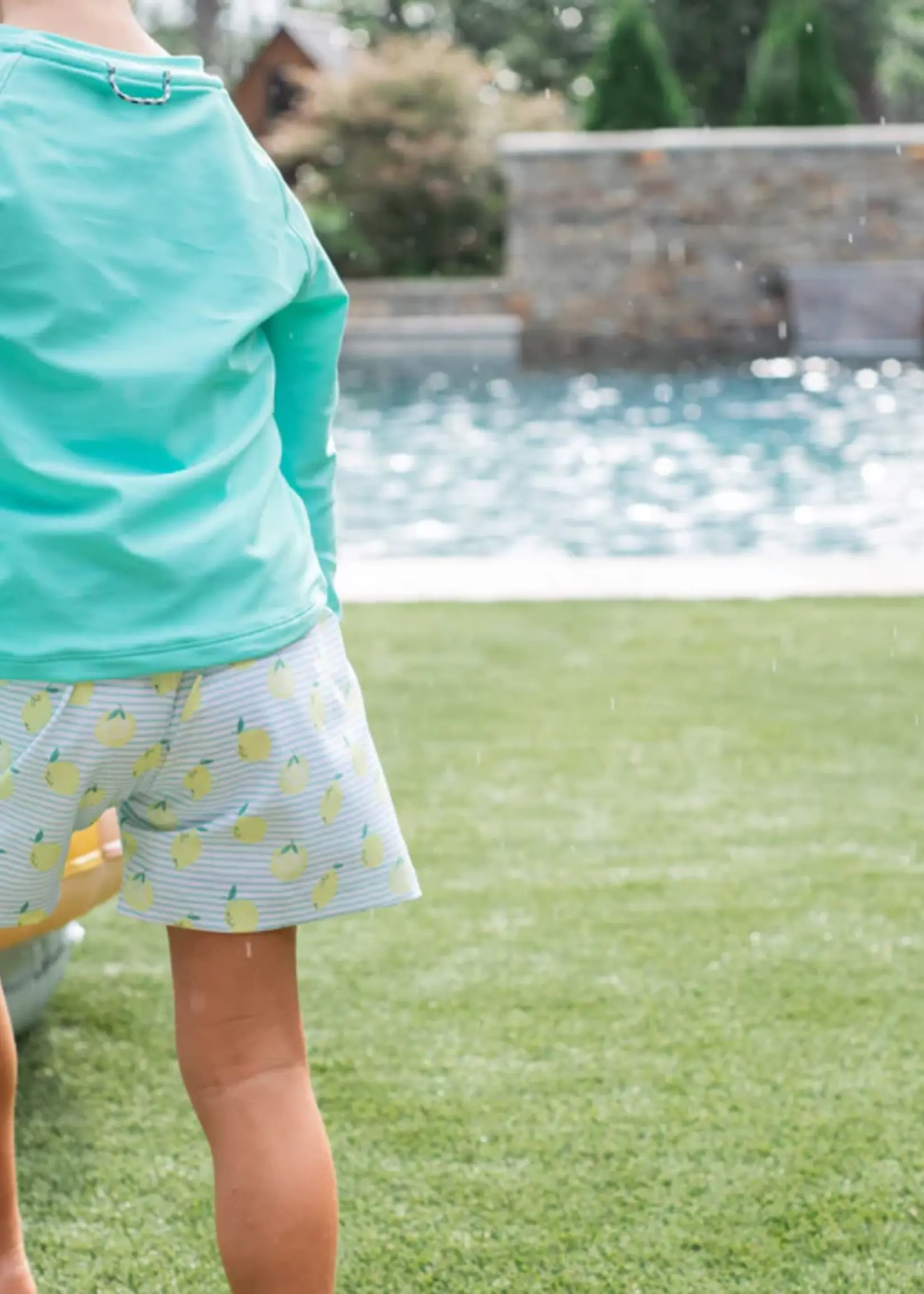 ARUBA BLUE RASHGUARD