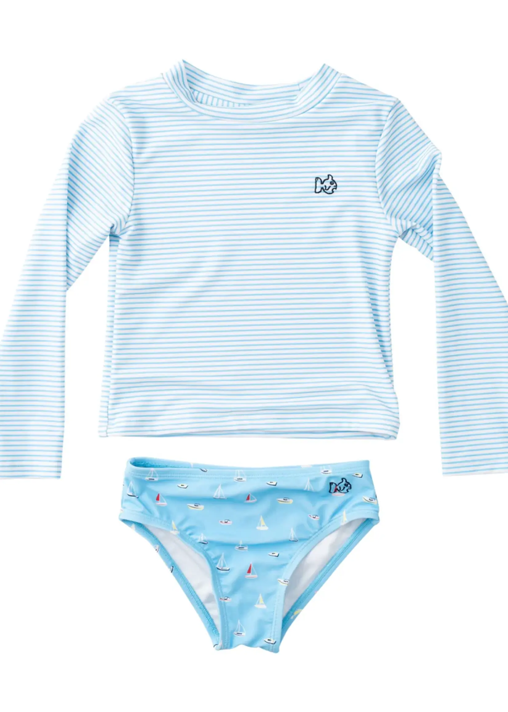 BALTIC SEA BOATS GIRLS RASHGUARD