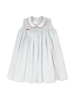 BRENTWOOD BLUE PIQUE ELLA DRESS