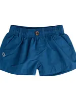 NAVY PEONY PERFORMANCE SHORT