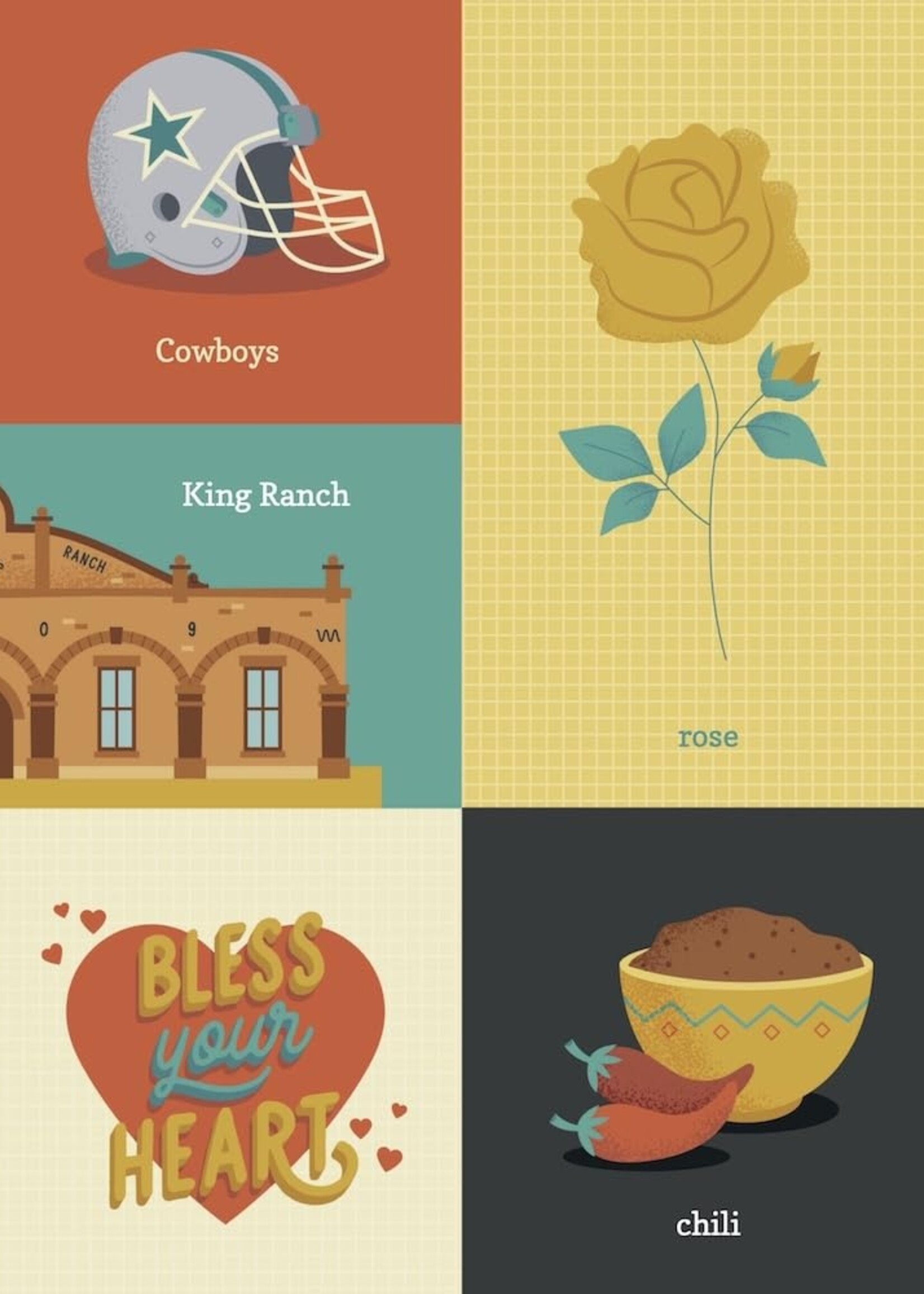 100 FIRST WORDS FOR LITTLE TEXANS