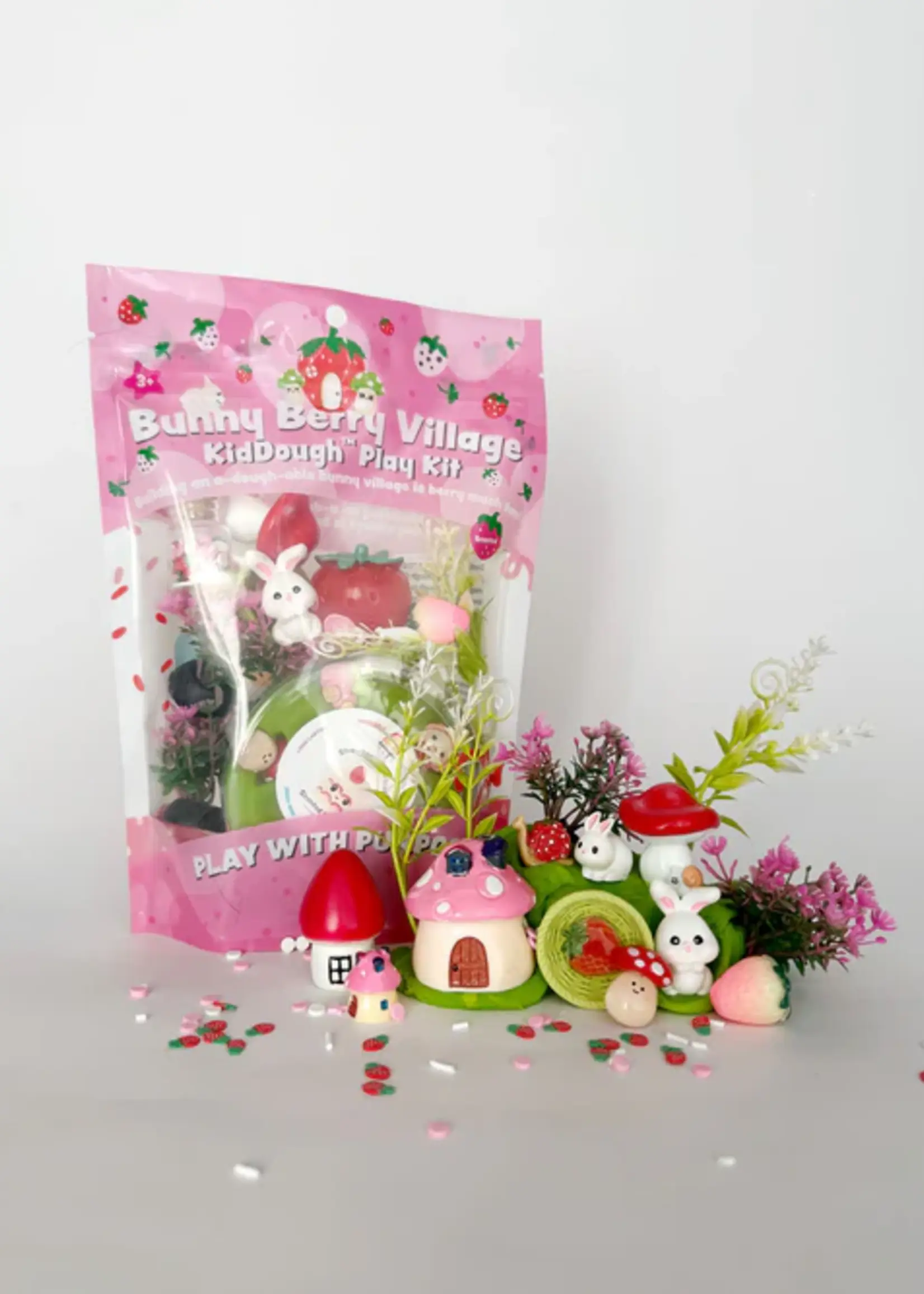 BUNNY BERRY VILLAGE KIDDOUGH PLAY KIT