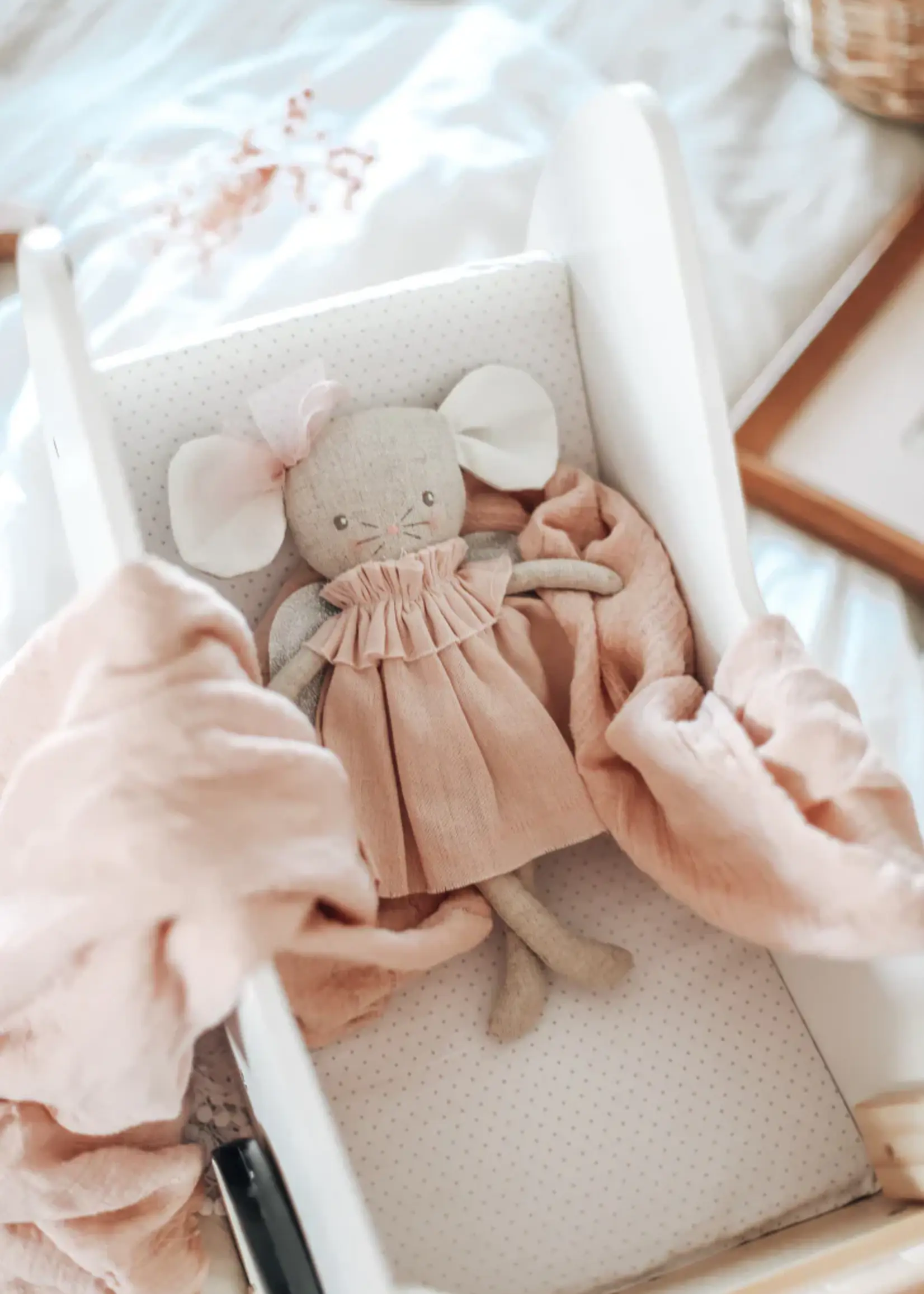ANGEL MOUSE PINK SILVER