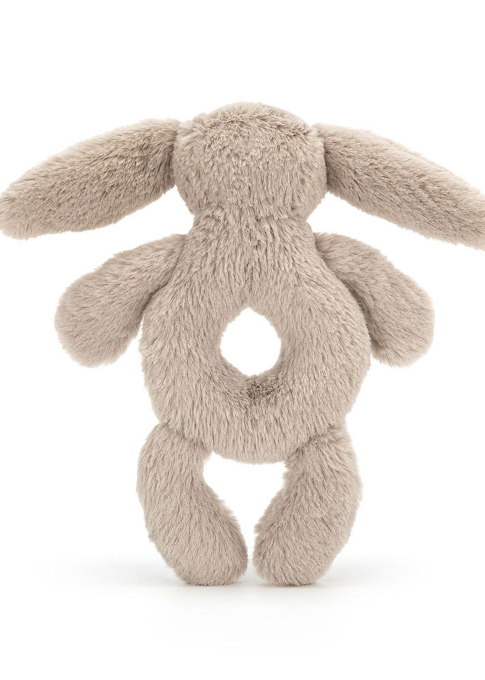 BASHFUL BEIGE RING RATTLE