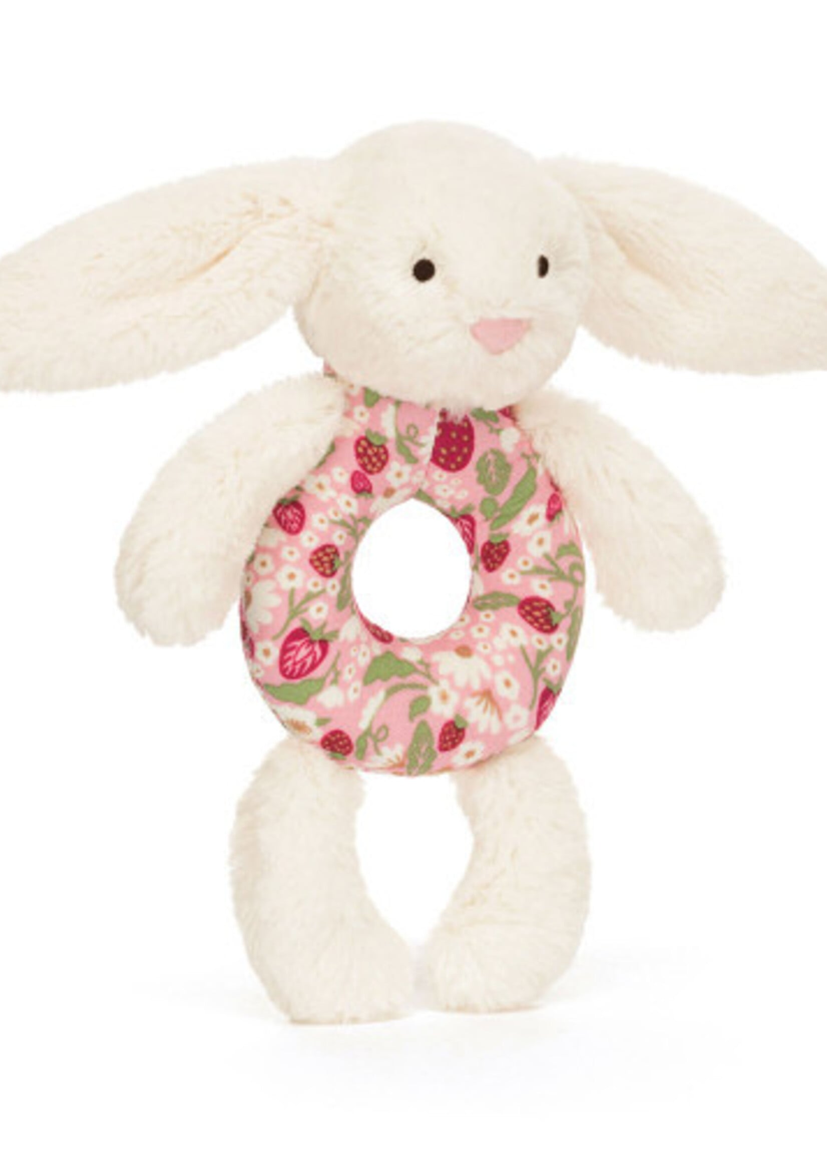 BLOSSOM CREAM RING RATTLE