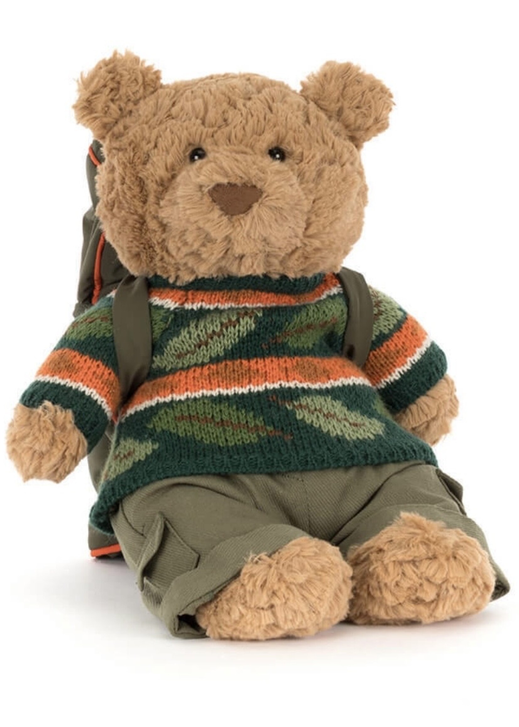 Jellycat BARTHOLOMEW BEAR HIKING OUTFIT