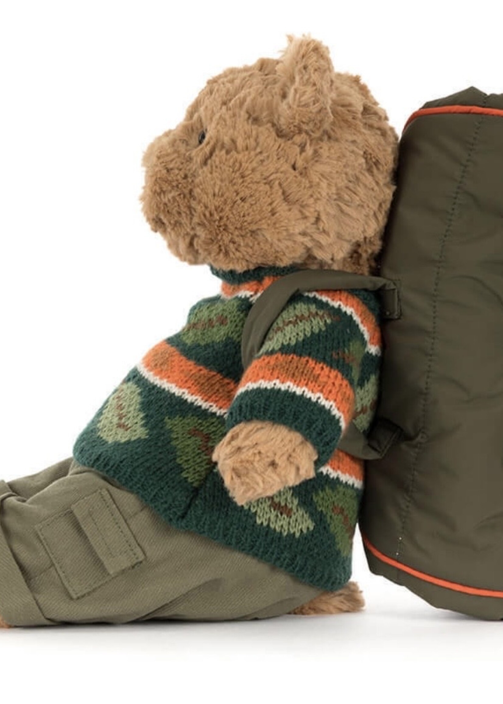 Jellycat BARTHOLOMEW BEAR HIKING OUTFIT