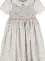 PINK FALL BLOSSOM DRESS