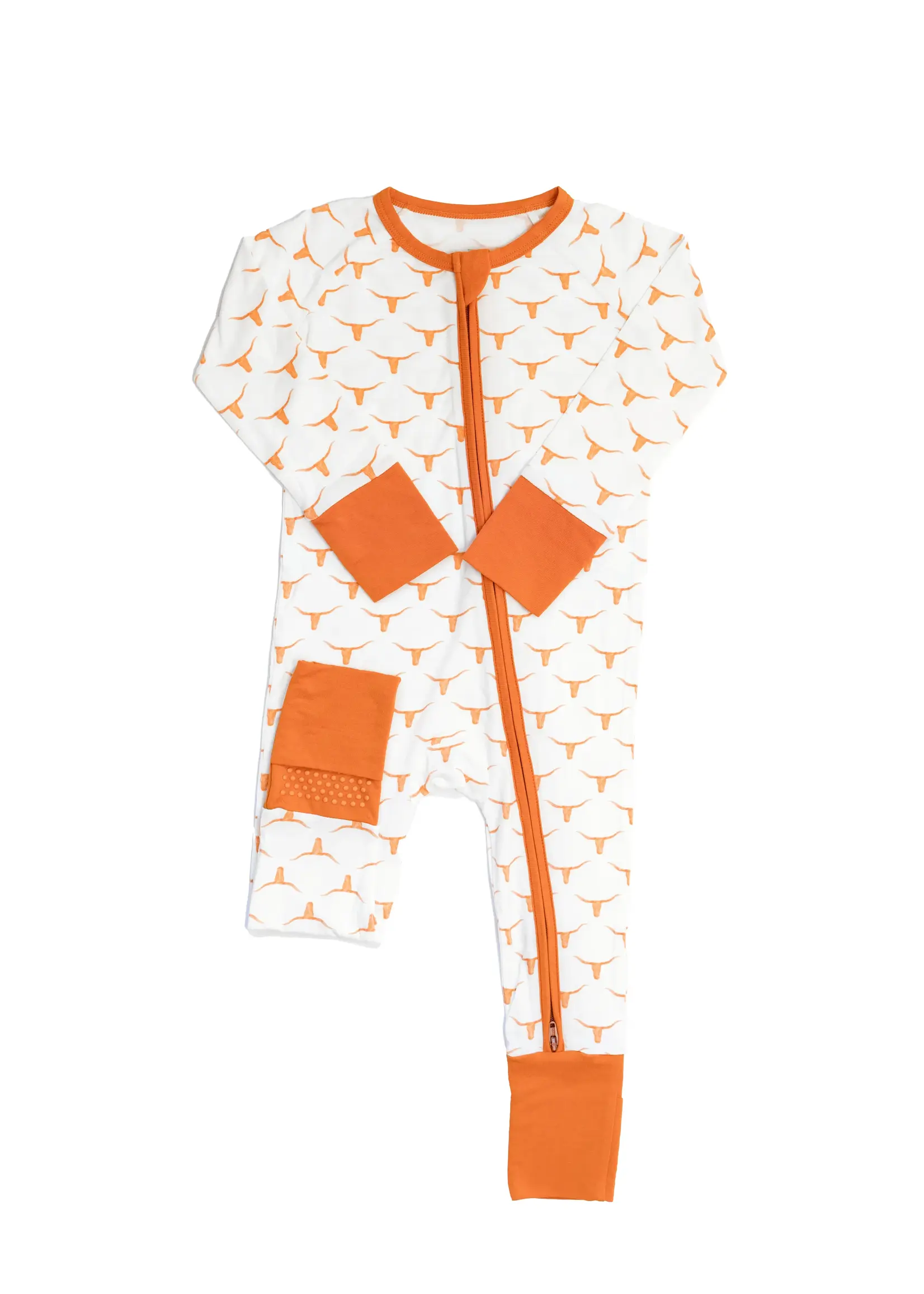 LONGHORN SLEEP ROMPER