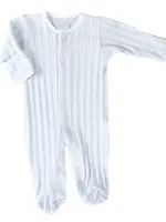 BLUE AMORY FOOTED PAJAMAS