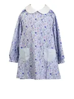 BLUE FLORAL DRESS