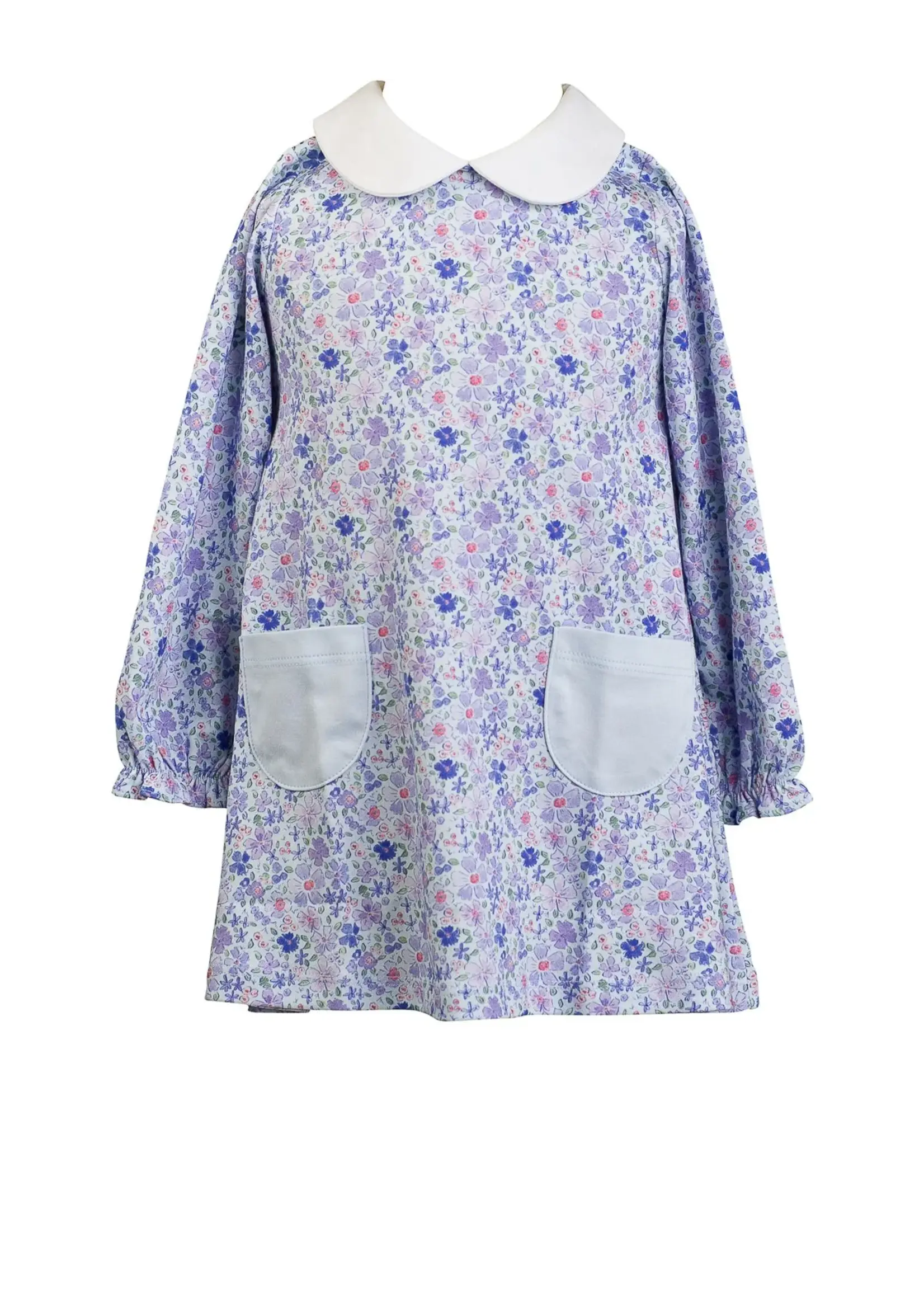 BLUE FLORAL DRESS