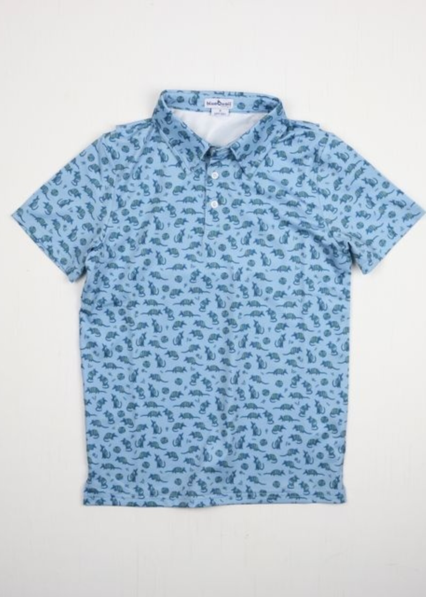 CHAMBRAY DILLO PERFORMANCE POLO SHIRT