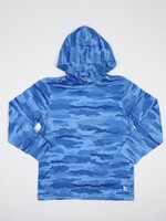 CLASSIC CAMO BLUE LIGHTWEIGHT PERFORMANCE HOODIE
