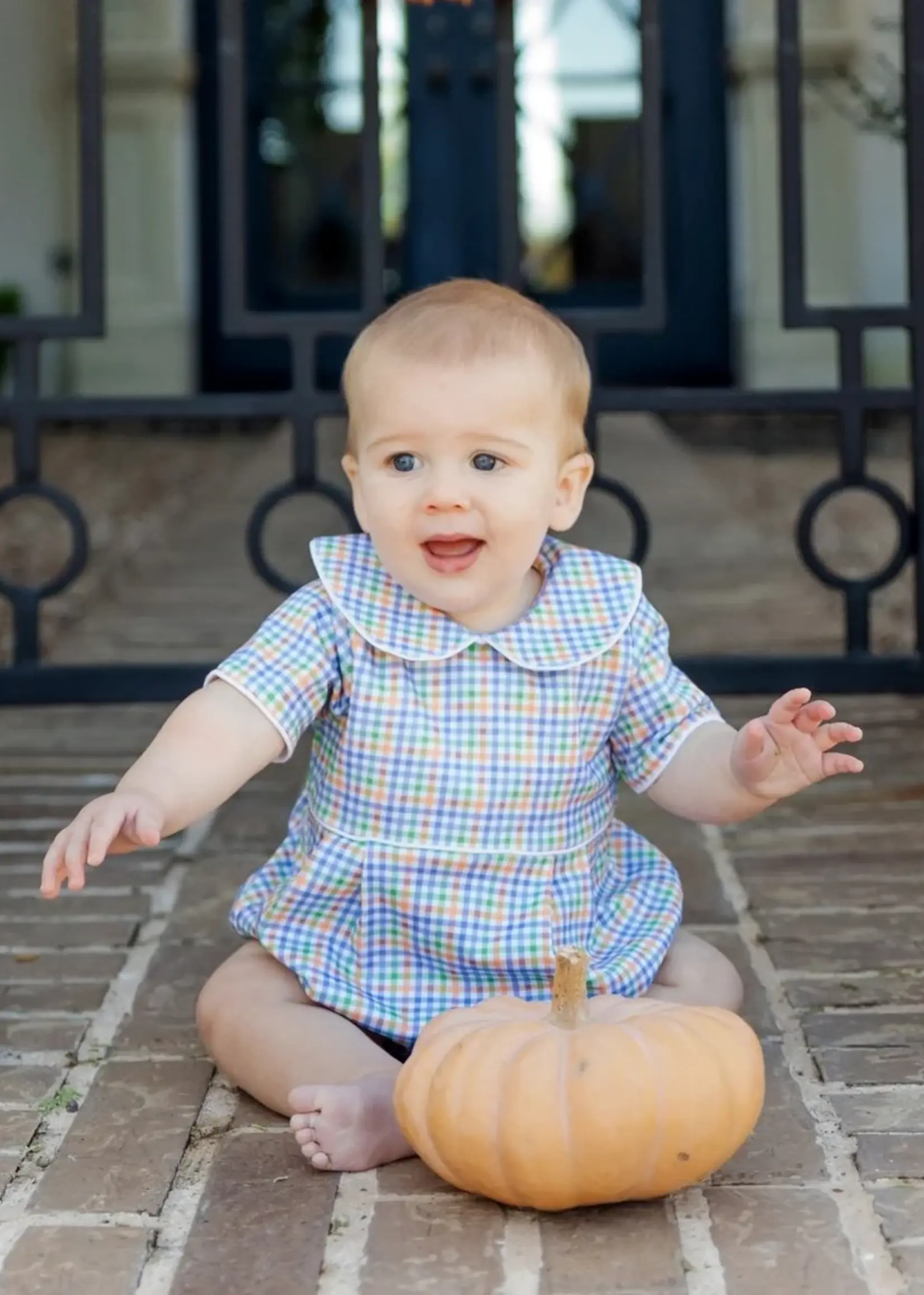 HARVEST GINGHAM PALMER BUBBLE
