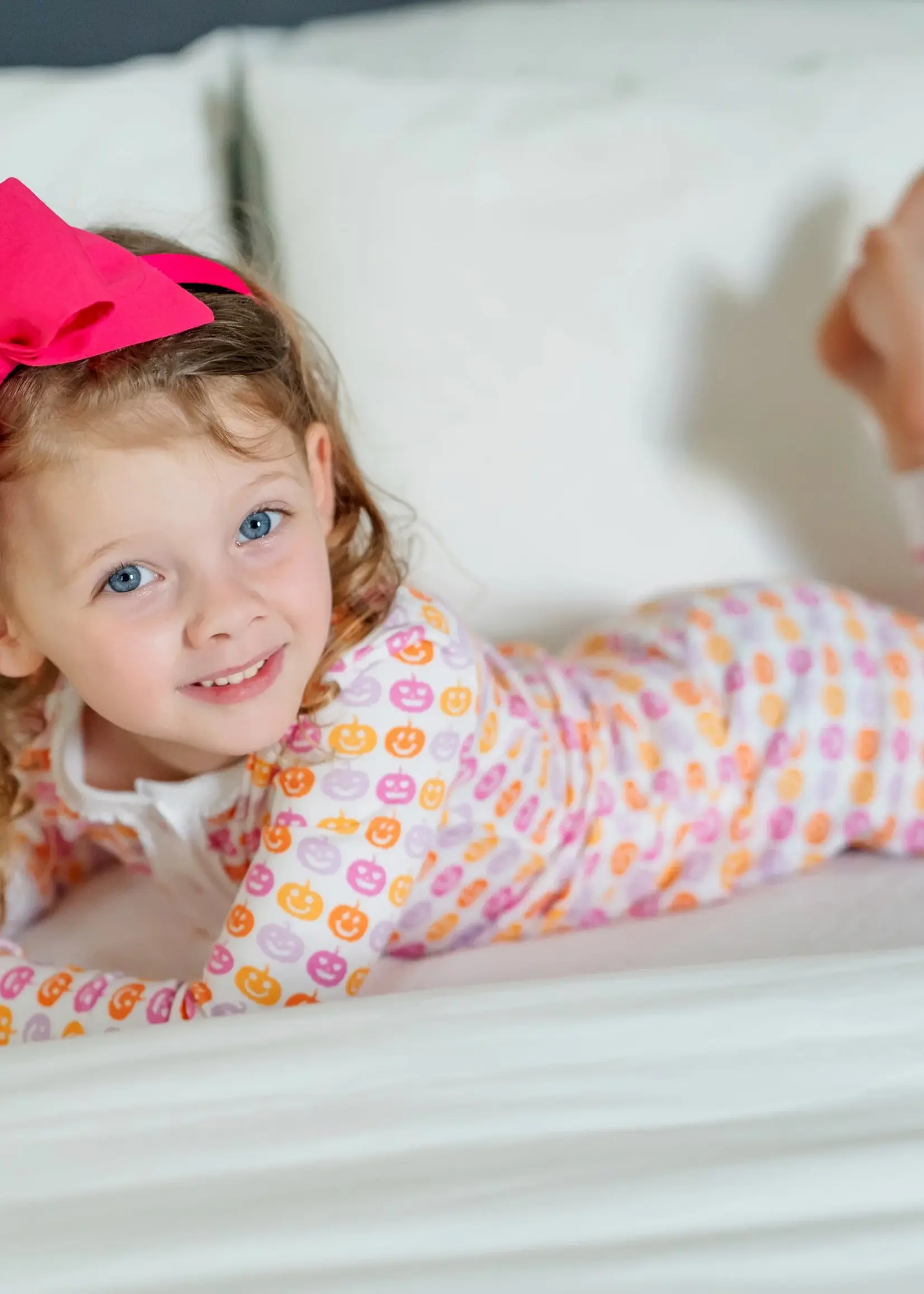 PREPPY PUMPKINS BRIGHT ALDEN PAJAMA SET