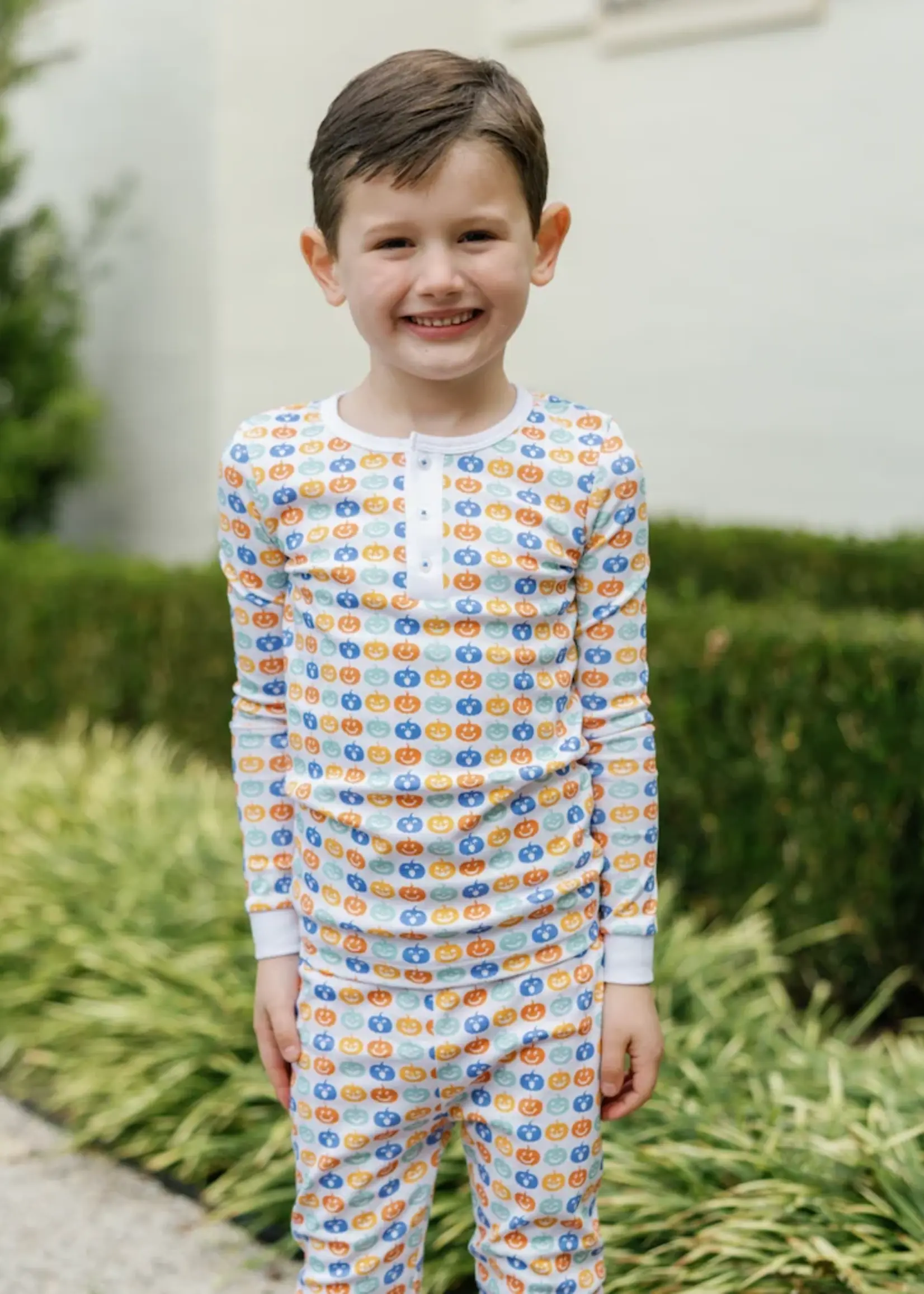 PREPPY PUMPKINS JACK PAJAMA SET