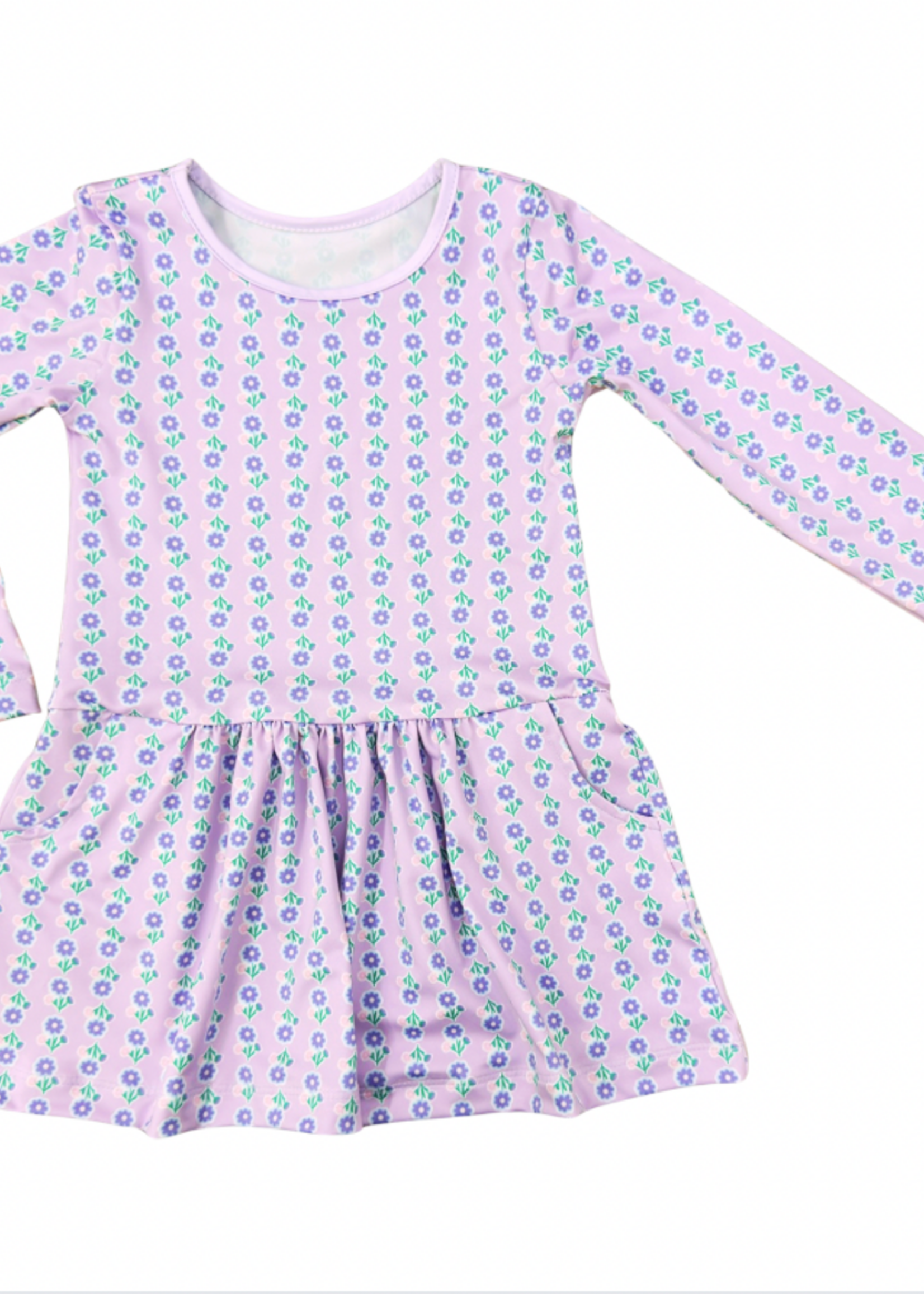 LAVENDER BLOSSOM HATTIE DRESS