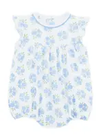 DREAMY HYDRANGEAS PRINTED FLUTTERS BUBBLE